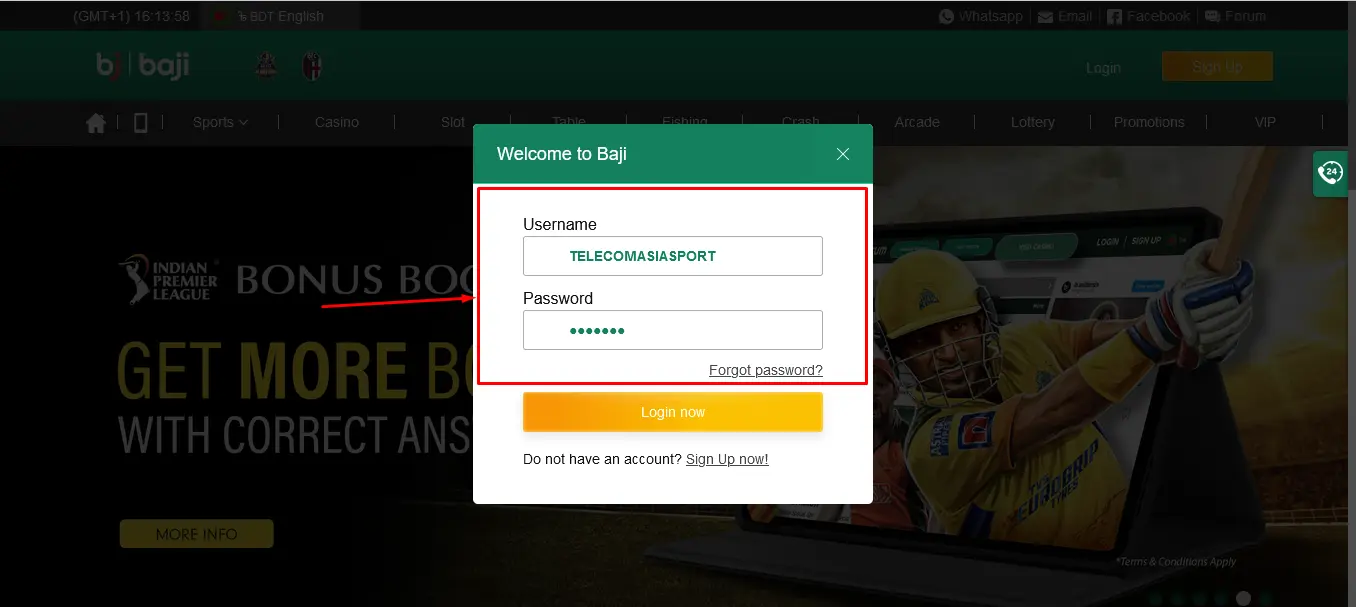How to Register on Baji